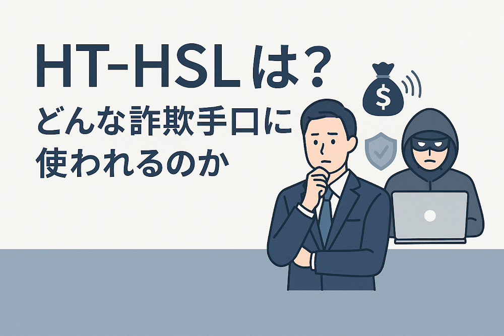 HT-HSLとは？どんな詐欺手口に使われるのか