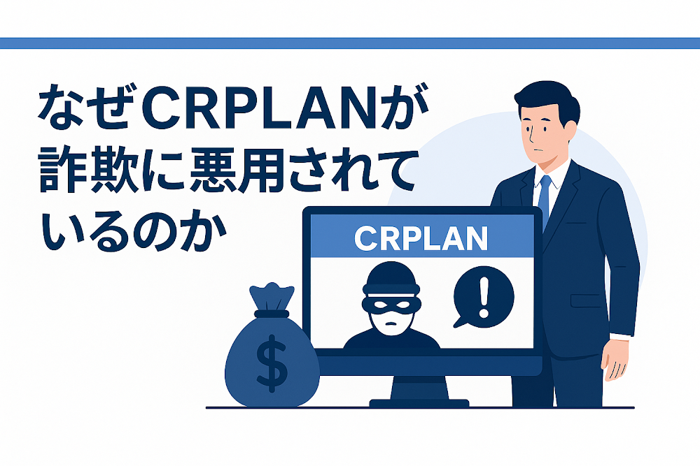 なぜCRPLANが詐欺に悪用されているのか