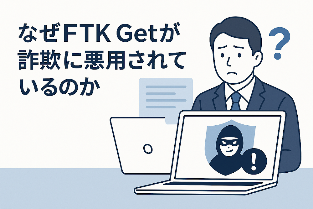 なぜFtk Getが詐欺に悪用されているのか