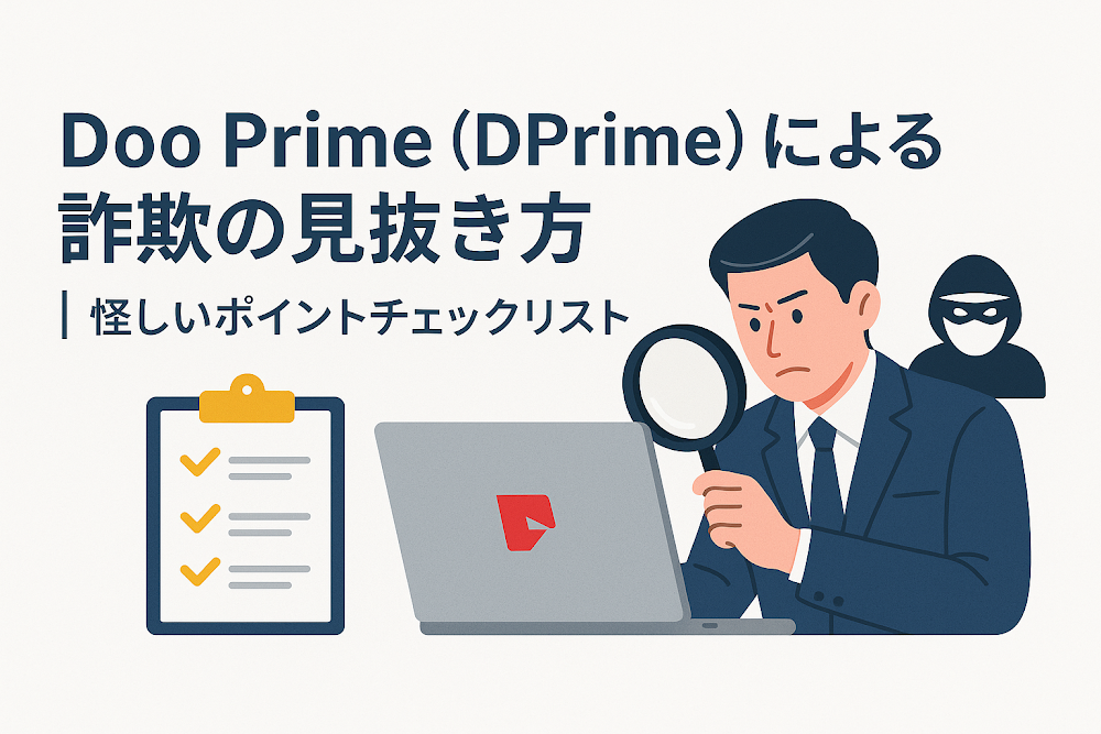Doo Prime（DPrime）による詐欺の見抜き方｜怪しいポイントチェックリスト