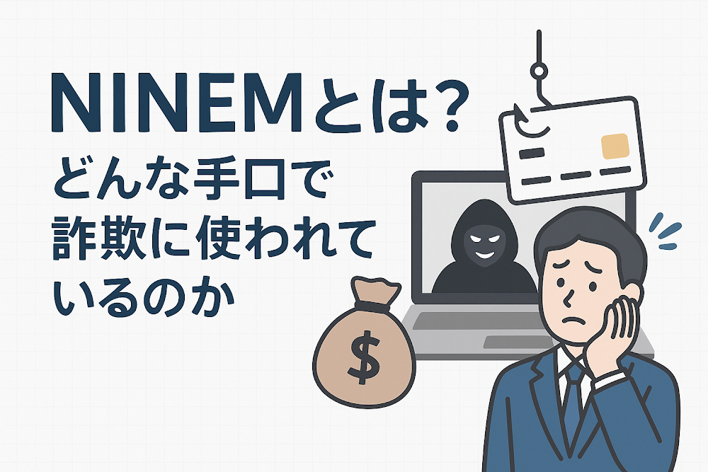 NINEMとは？どんな手口で詐欺に使われているのか