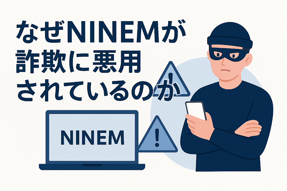 なぜNINEMが詐欺に悪用されているのか