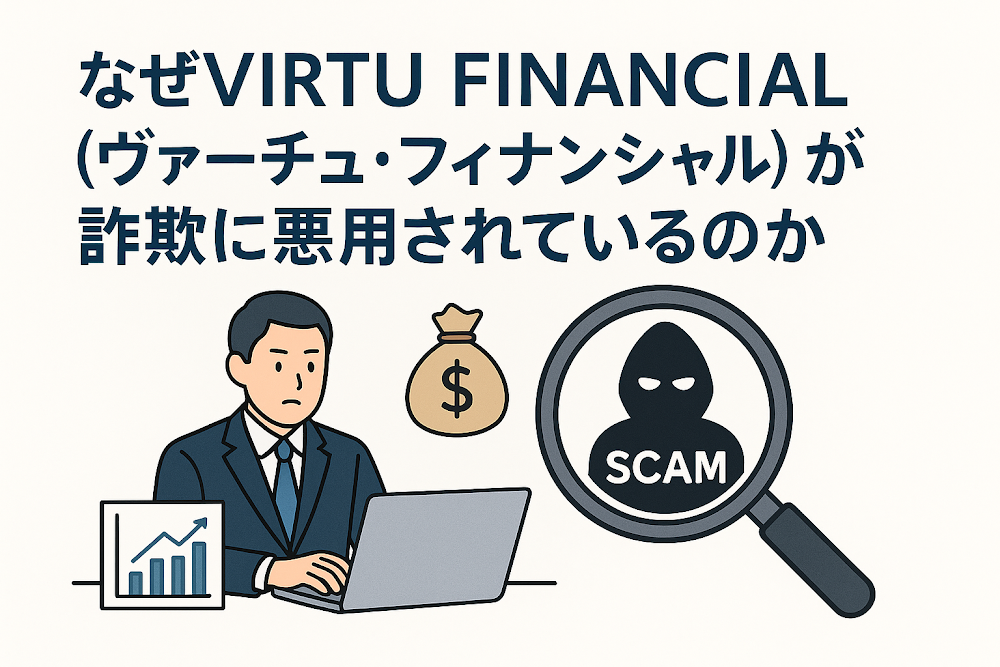 なぜVIRTU FINANCIAL（ヴァーチュ・フィナンシャル）が詐欺に悪用されているのか