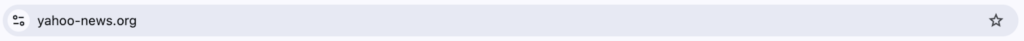 yahoo-news.orgアドレスバー