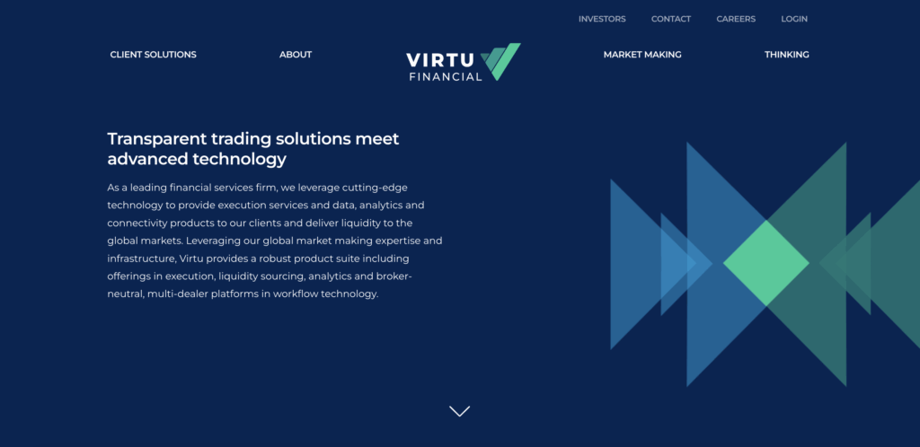 Virtu Financialサイト