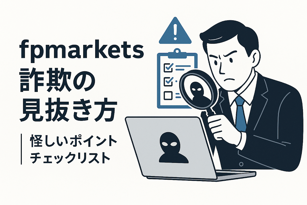 fpmarkets詐欺の見抜き方｜怪しいポイントチェックリスト