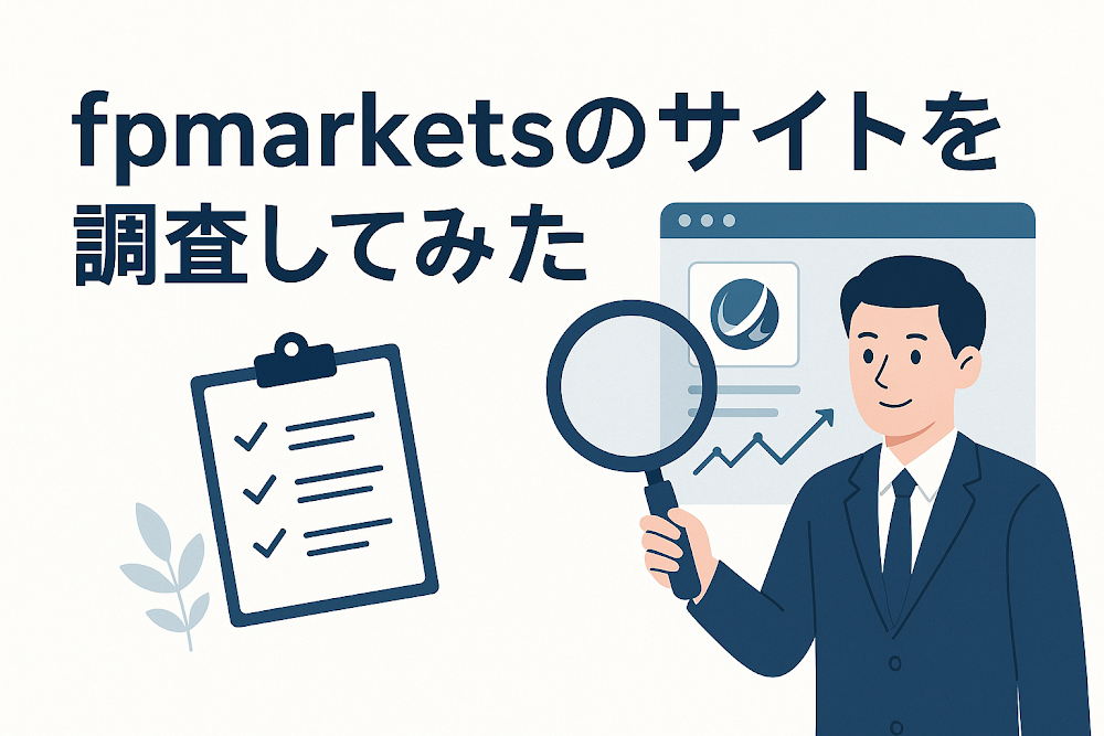 fpmarketsのサイトを調査してみた