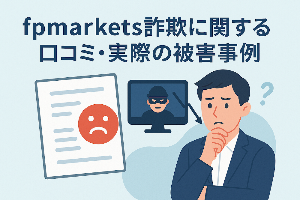 fpmarkets詐欺に関する口コミ・実際の被害事例
