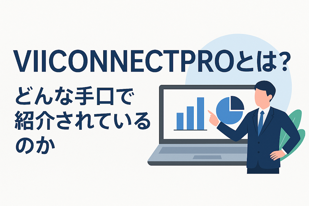 VIICONNECTPROとは？どんな手口で紹介されているのか