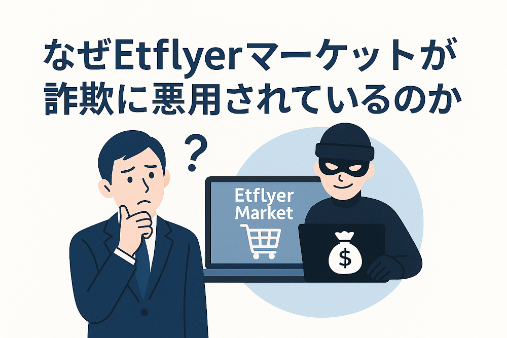 なぜEtflyerマーケットが詐欺に悪用されているのか