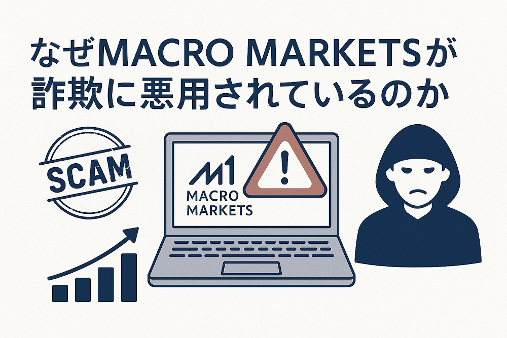 なぜMACRO MARKETSが詐欺に悪用されているのか