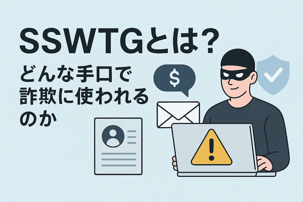 SSWTGとは？どんな手口で詐欺に使われるのか