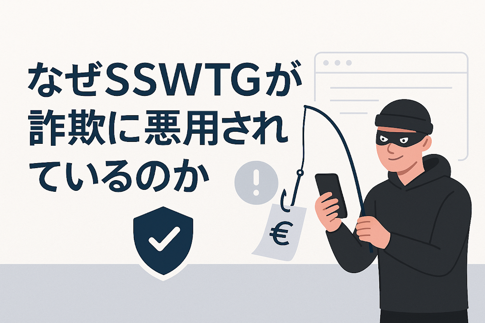 なぜSSWTGが詐欺に悪用されているのか