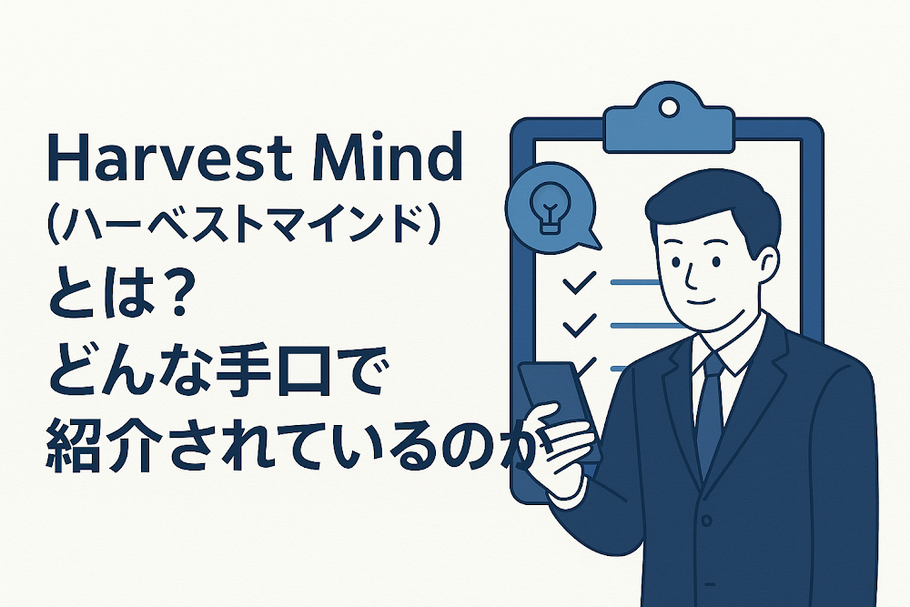 Harvest Mind（ハーベストマインド）とは？どんな手口で紹介されているのか