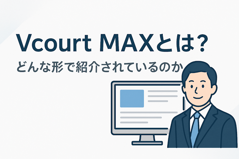 Vcourt MAXとは？どんな形で紹介されているのか
