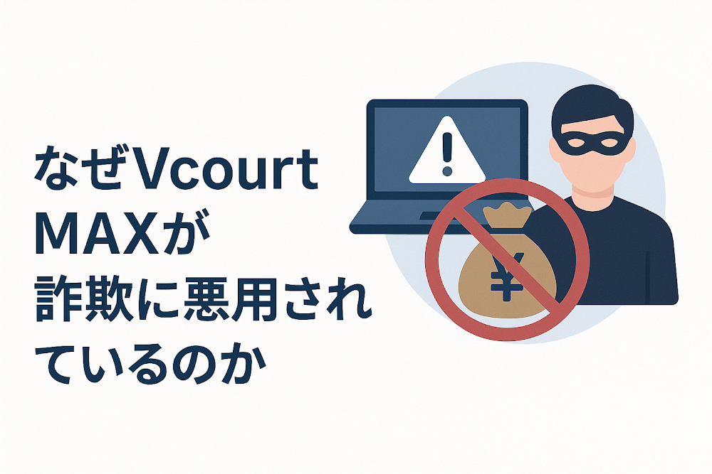なぜVcount MAXが詐欺に悪用されているのか