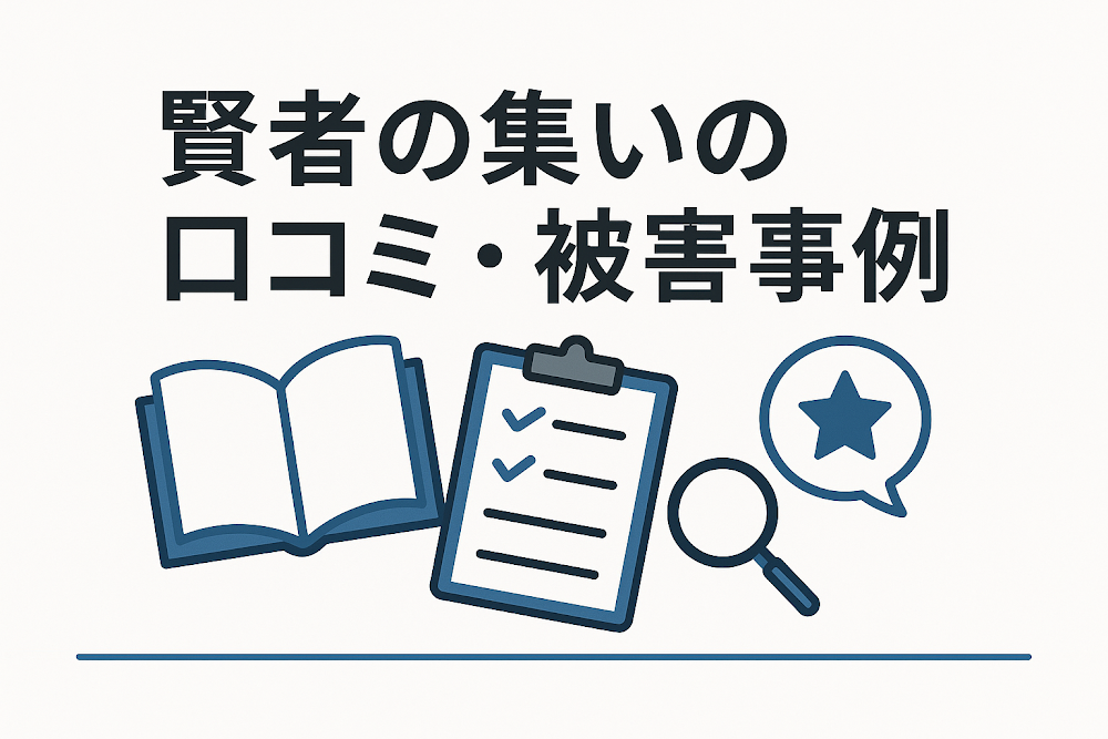 賢者の集いの口コミ・被害事例