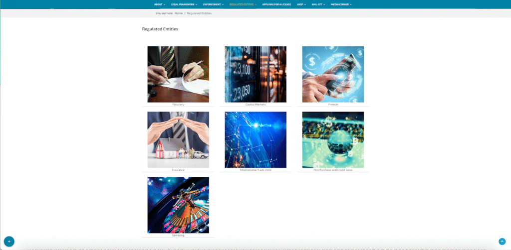 FSA Seychellesの公式サイト