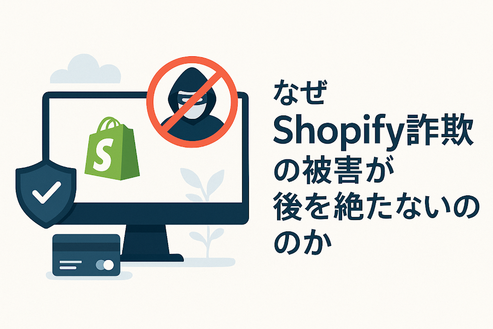 なぜShopify詐欺の被害が後を絶たないのか