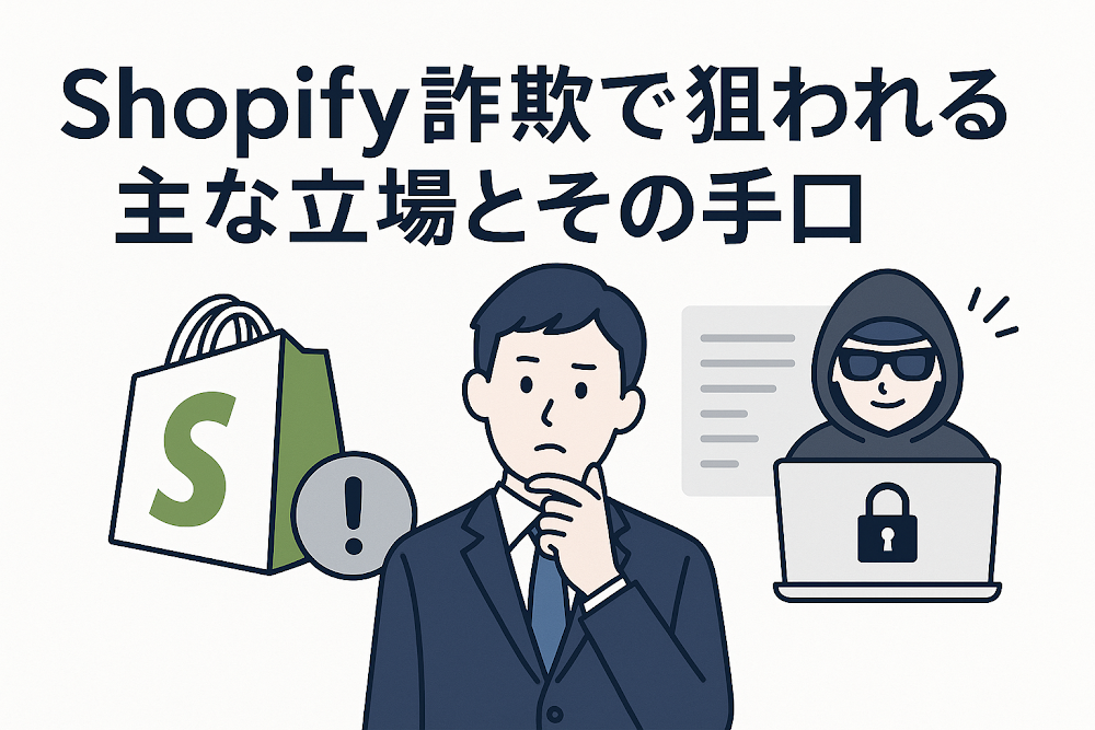 Shopify詐欺で狙われる主な立場とその手口