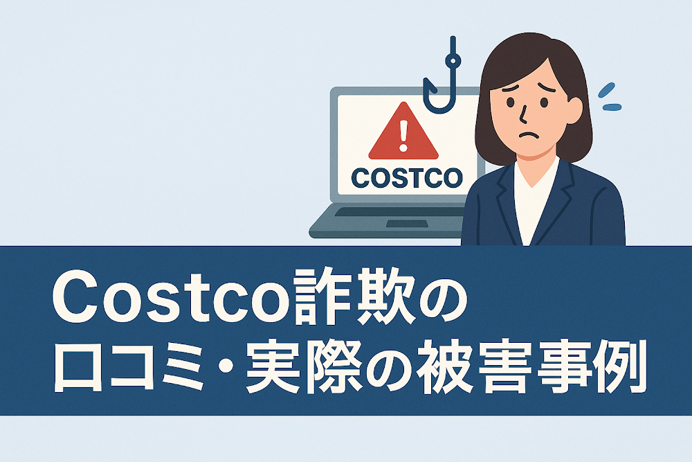 Costco詐欺の口コミ・実際の被害事例