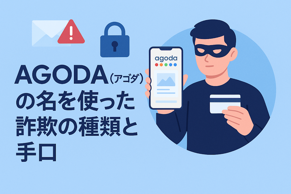 AGODA（アゴダ）の名を使った詐欺の種類と手口