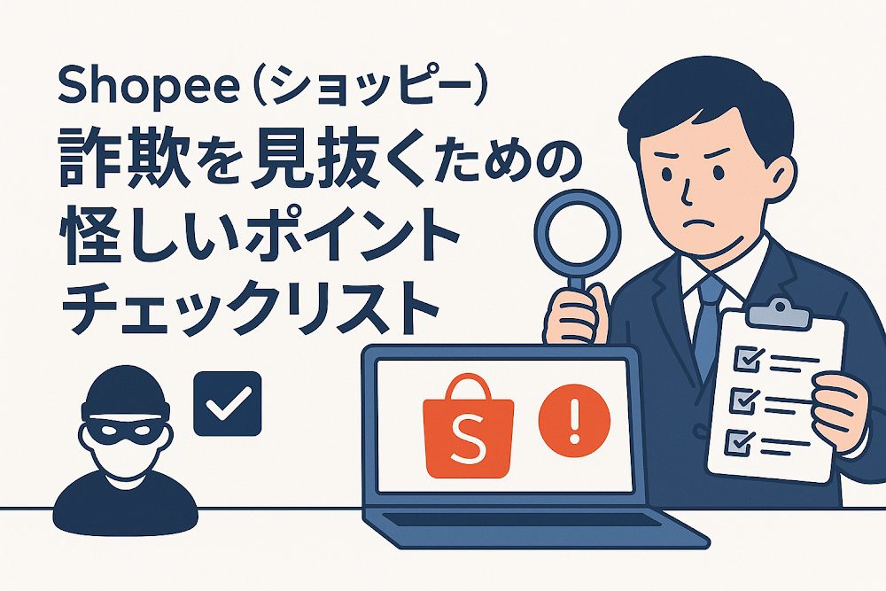 Shopee（ショッピー）詐欺を見抜くための怪しいポイントチェックリスト