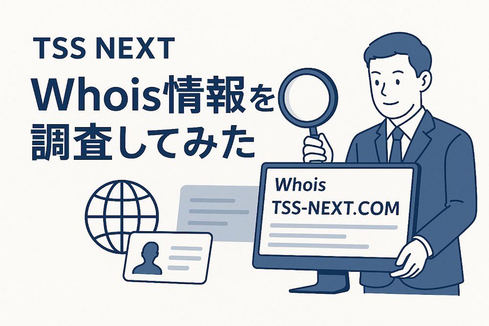 TSS NEXTのWhois情報を調査してみた