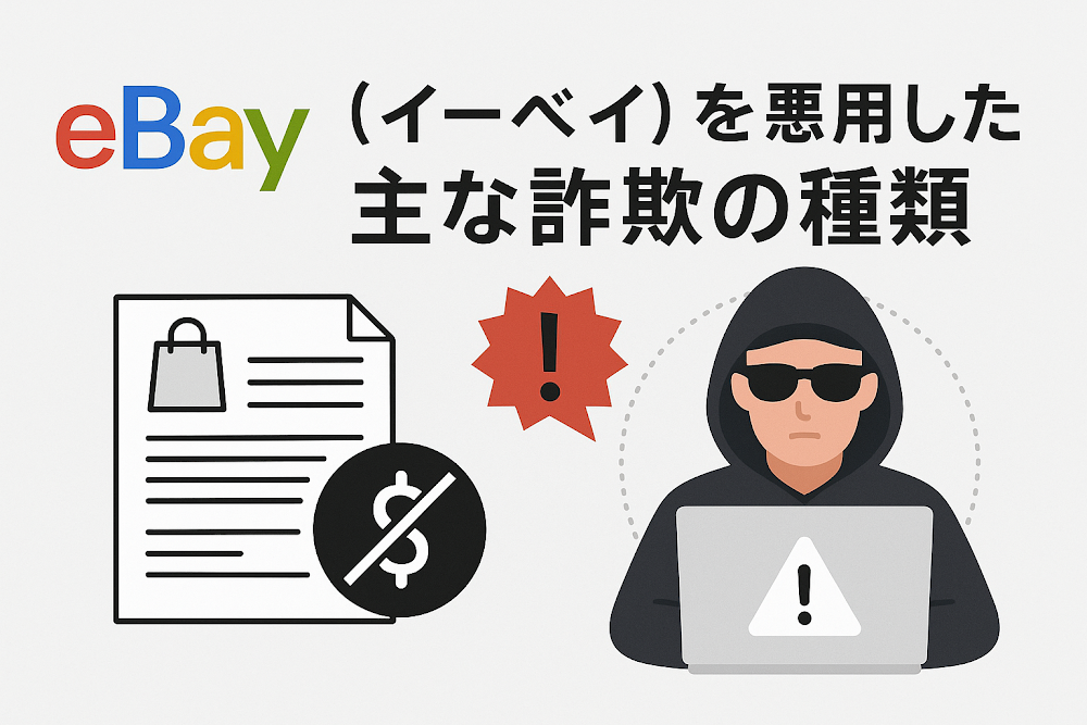 eBay(イーベイ)を悪用した主な詐欺の種類