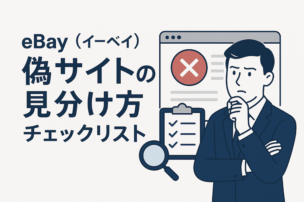 eBay(イーベイ)偽サイトの見分け方チェックリスト