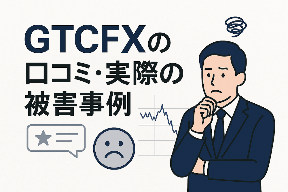 GTCFXの口コミ・実際の被害事例