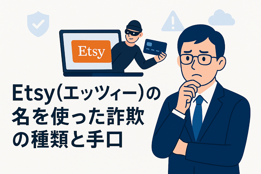 Etsy(エッツィー)の名を使った詐欺の種類と手口