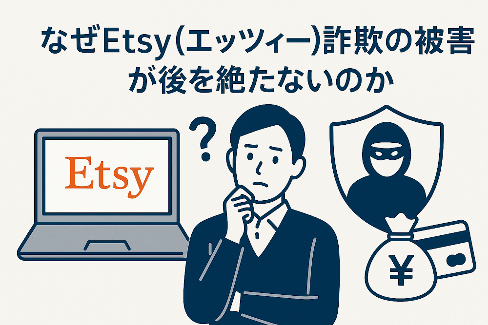 なぜEtsy(エッツィー)詐欺の被害が後を絶たないのか