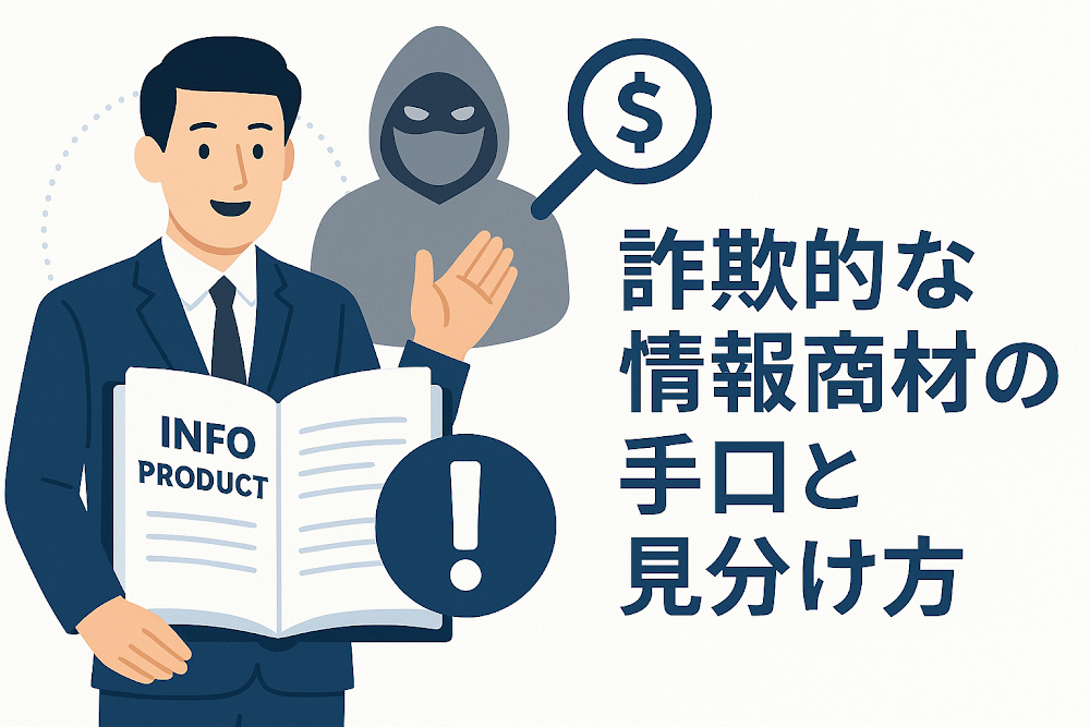 詐欺的な情報商材の手口と見分け方