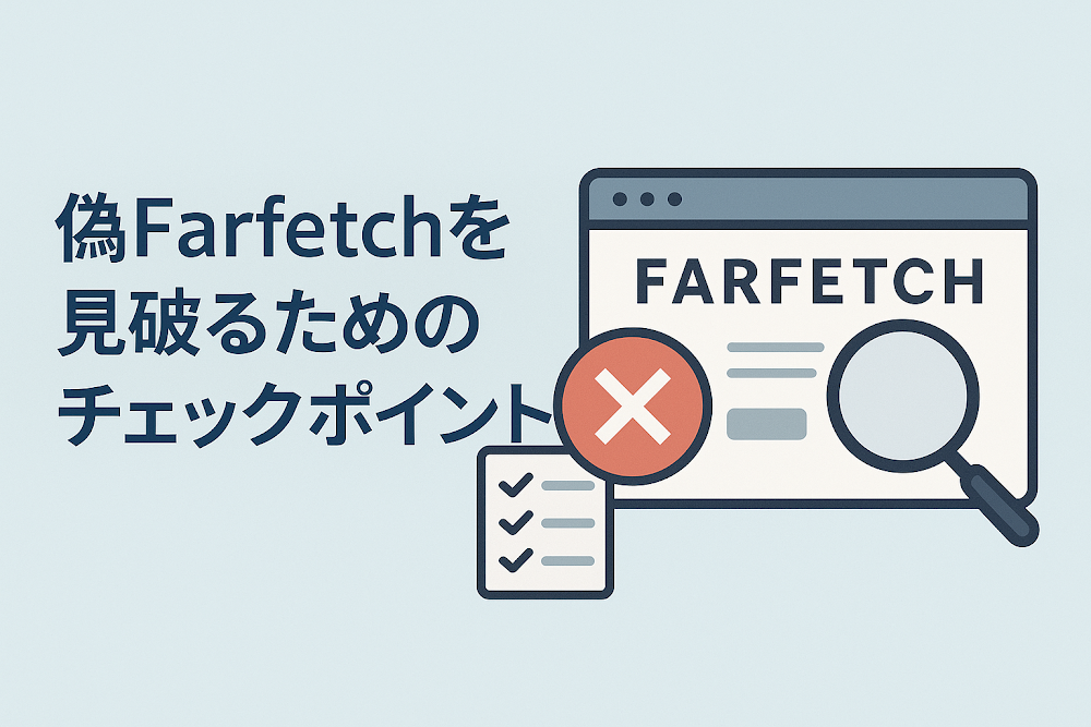 偽Farfetchを見破るためのチェックポイント