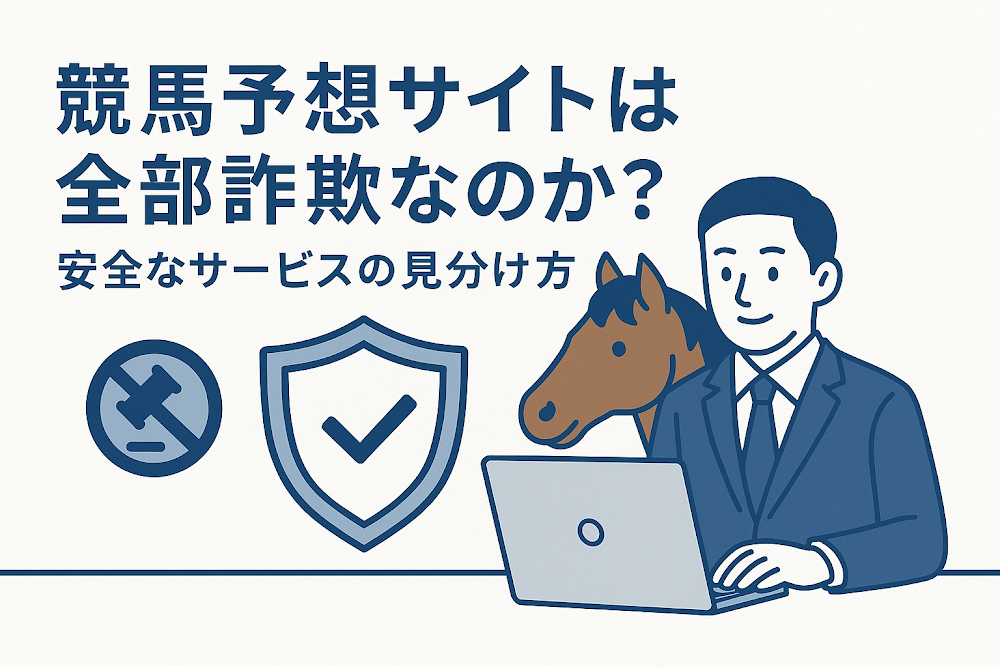 競馬予想サイトは全部詐欺なのか？安全なサービスの見分け方