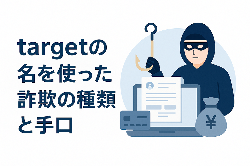 target(ターゲット)の名を使った詐欺の種類と手口