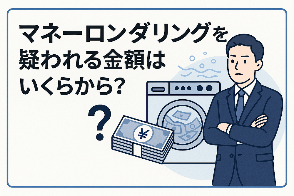 マネーロンダリングを疑われる金額はいくらから?