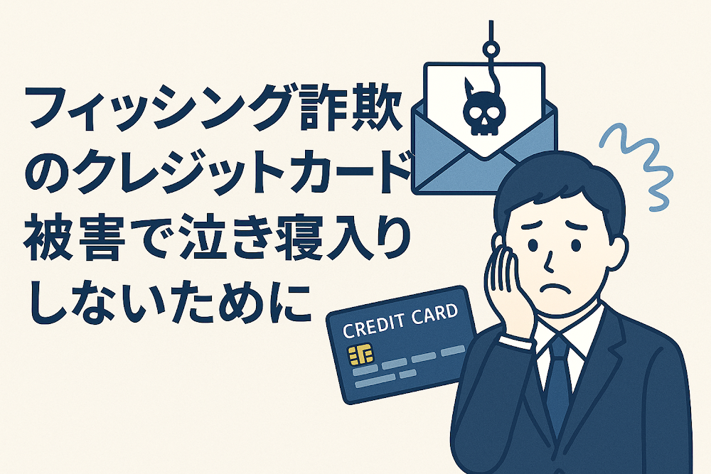 フィッシング詐欺のクレジットカード被害で泣き寝入りしないために
