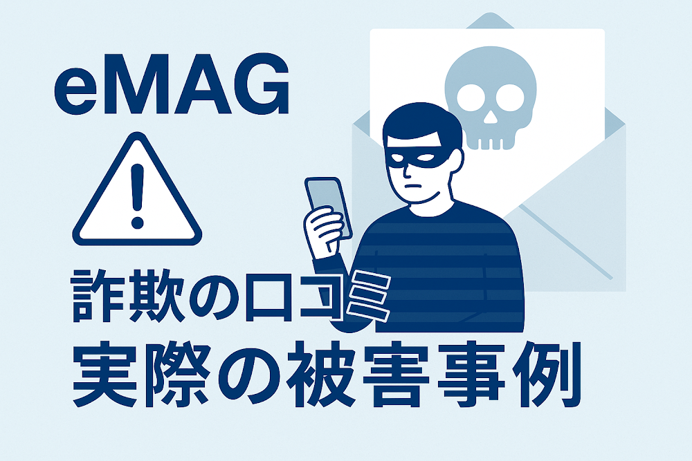 eMAG詐欺の口コミ・実際の被害事例