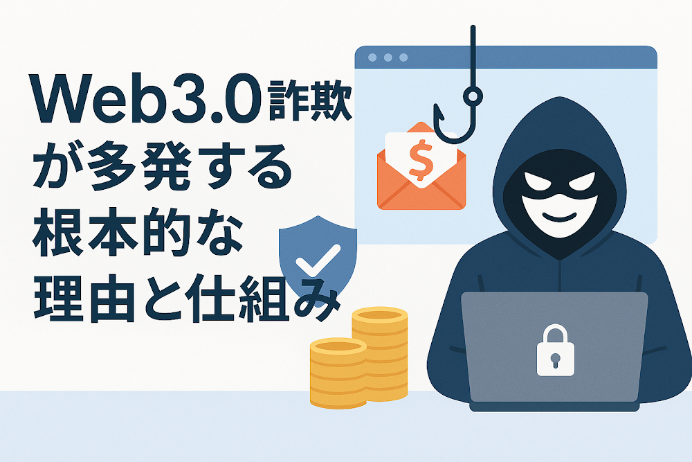 Web3.0詐欺が多発する根本的な理由と仕組み
