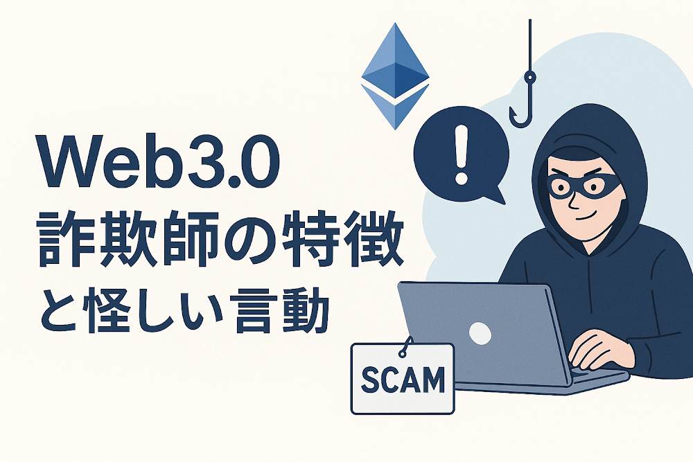 Web3.0詐欺師の特徴と怪しい言動
