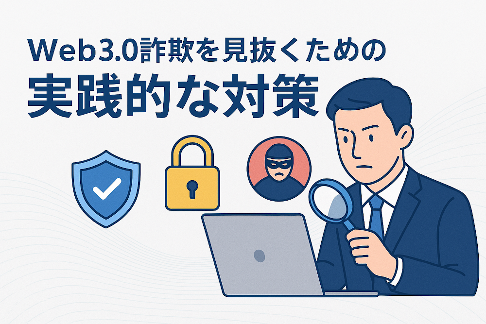 Web3.0詐欺を見抜くための実践的な対策