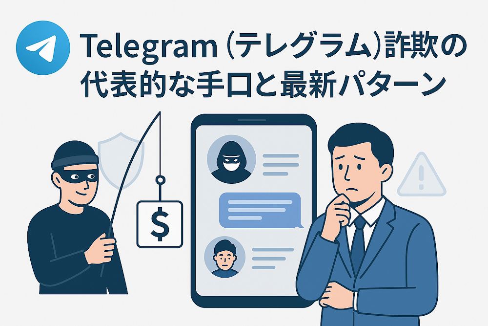 Telegram（テレグラム ）詐欺の代表的な手口と最新パターン