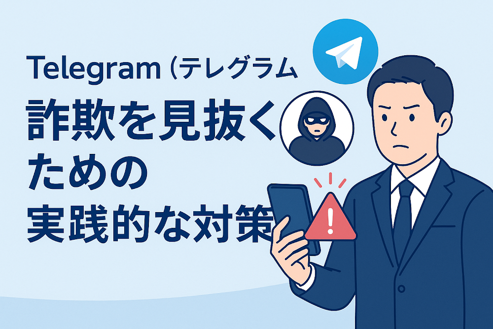 Telegram（テレグラム ）詐欺を見抜くための実践的な対策