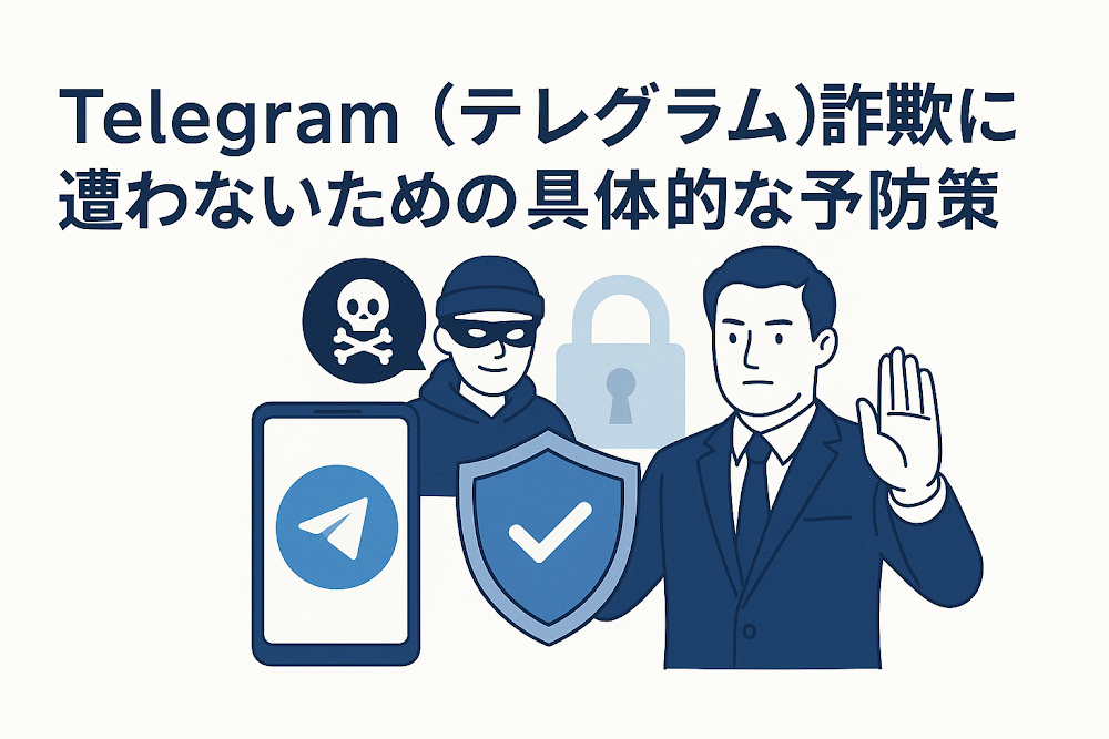 Telegram（テレグラム ）詐欺に遭わないための具体的な予防策