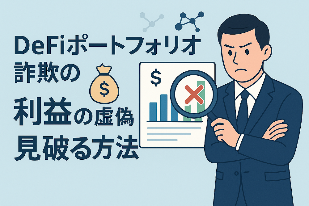 DeFiポートフォリオ詐欺の利益の虚偽を見破る方法