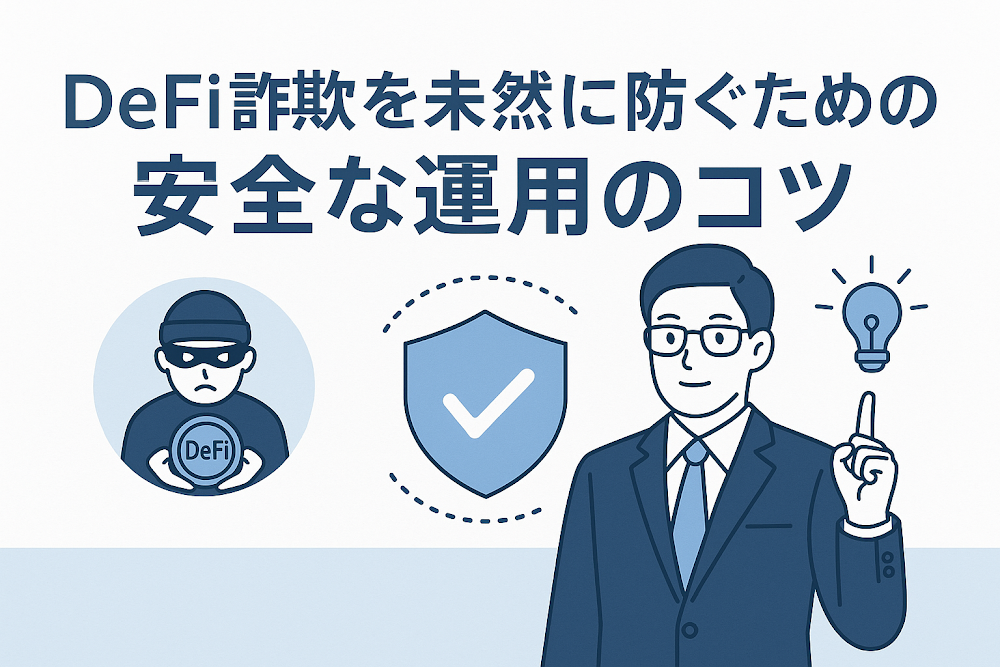 DeFi詐欺を未然に防ぐための安全な運用のコツ
