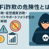 DeFi詐欺の危険性とは？偽サイトやポートフォリオ型の手口を解説