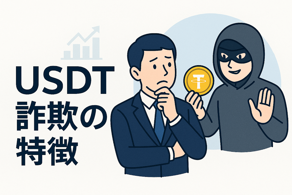 USDT詐欺の特徴